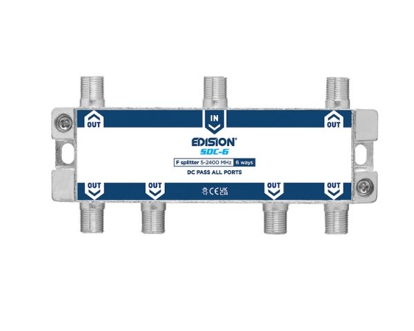 EDISION SPLITTER 6way DC pass