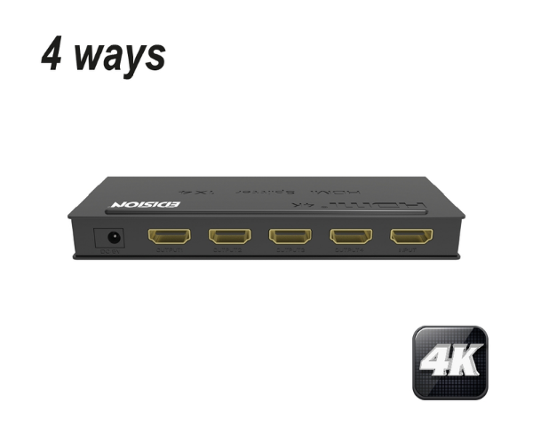 EDISION 4K HDMI Splitter 1x4