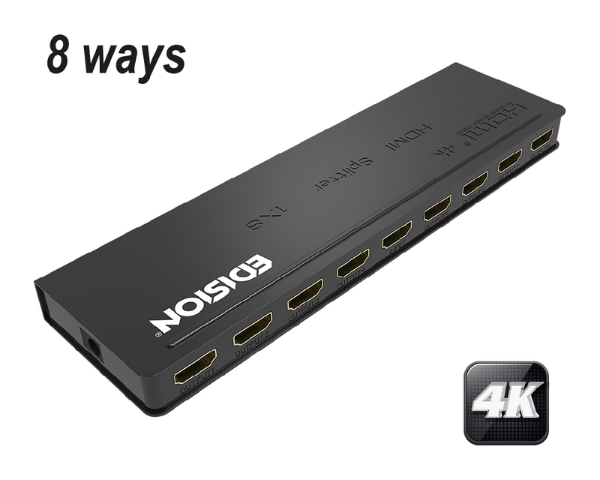 EDISION 4K HDMI Splitter 1x8