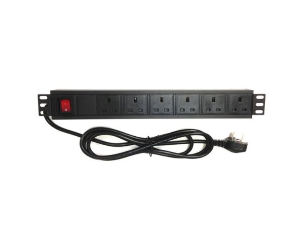 PDU POWER STRIP 6WAY UK