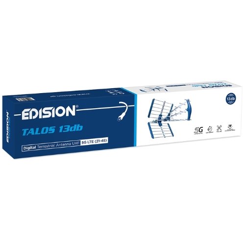 EDISION Κεραία Τηλεόρασης TALOS 13dB - UHF ANTENNA