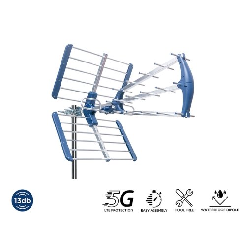 EDISION Κεραία Τηλεόρασης TALOS 13dB - UHF ANTENNA