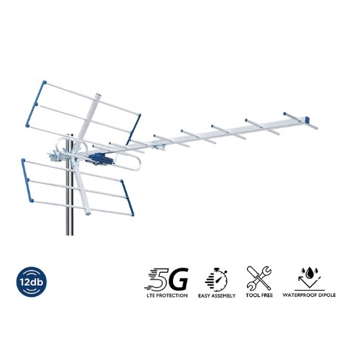 EDISION Κεραία Τηλεόρασης Yagi 12dB - UHF ANTENNA