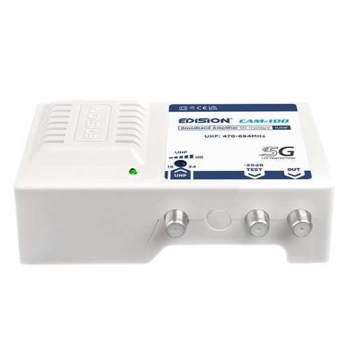 EDISION CAM-100 Κεντρικός Ενισχυτής Κεραίας 1UHF 115dBμV