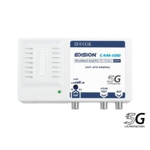 EDISION CAM-100 Κεντρικός Ενισχυτής Κεραίας 1UHF 115dBμV